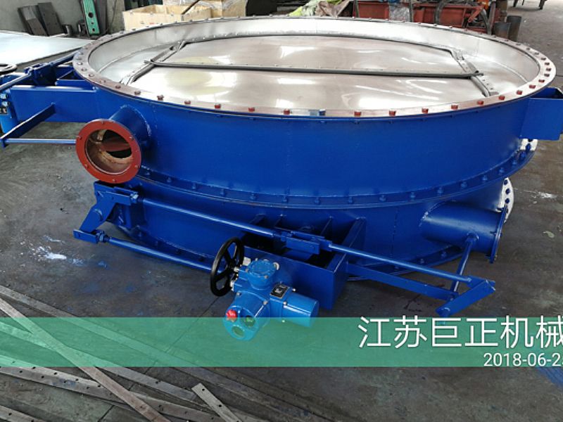 圓形擋板門（直徑280cm）制作完工了，待包裝入庫